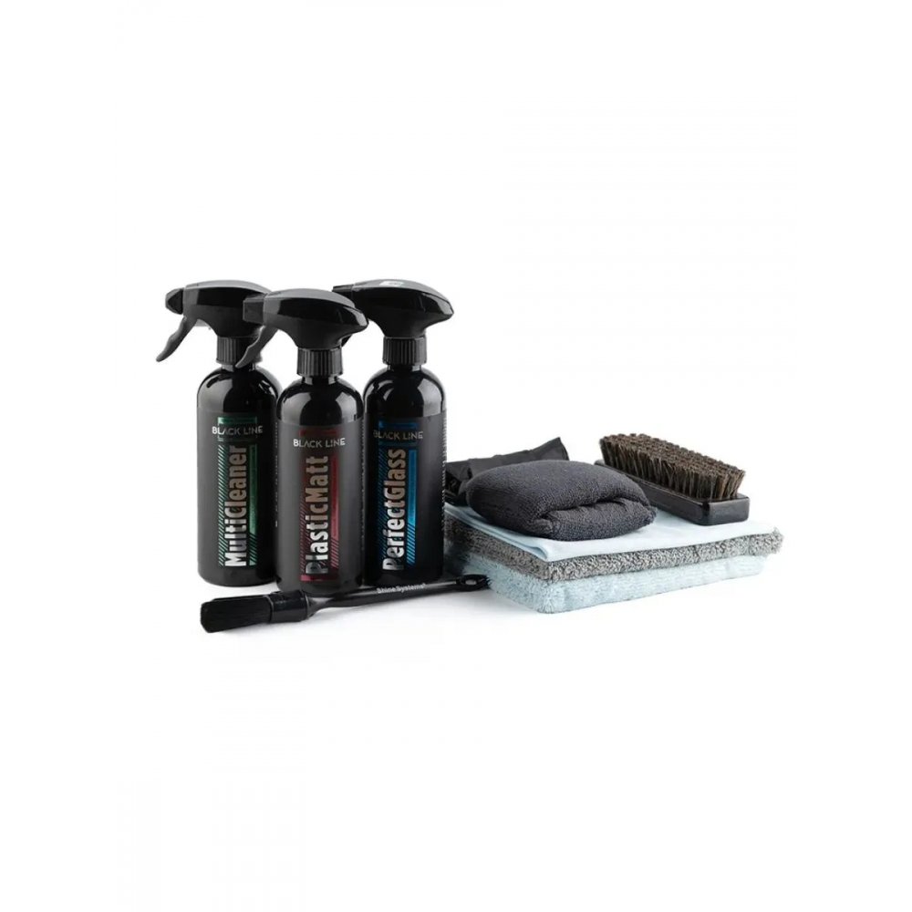 Black Line InteriorCare Kit Набор для ухода за интерьером Shine Systems, картинка 2