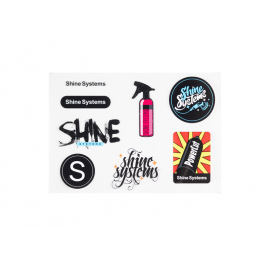 Sticker Collection Set №1 Набор стикеров Shine Systems, миниатюра Sticker Collection Set №1 Набор стикеров Shine Systems, миниатюра