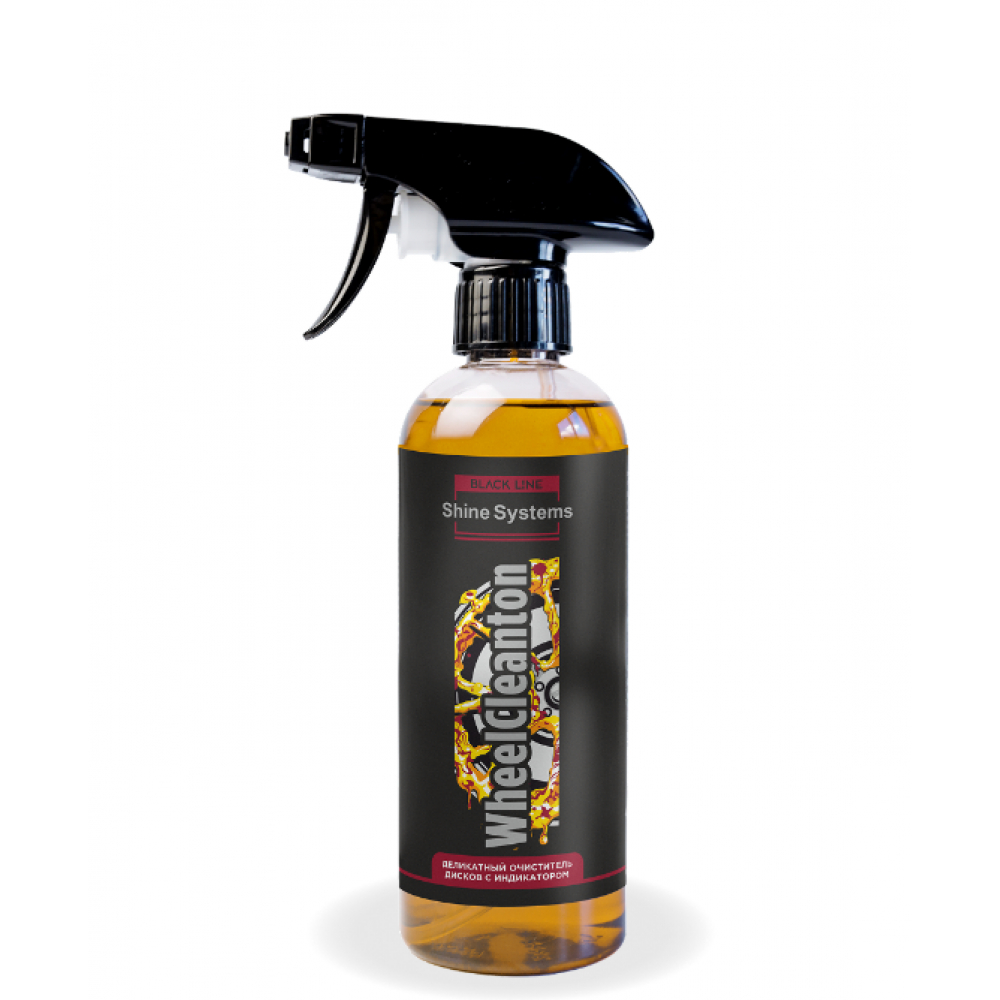 Black Line WheelCleanton Деликатный очиститель дисков с индикатором Shine Systems, картинка 1