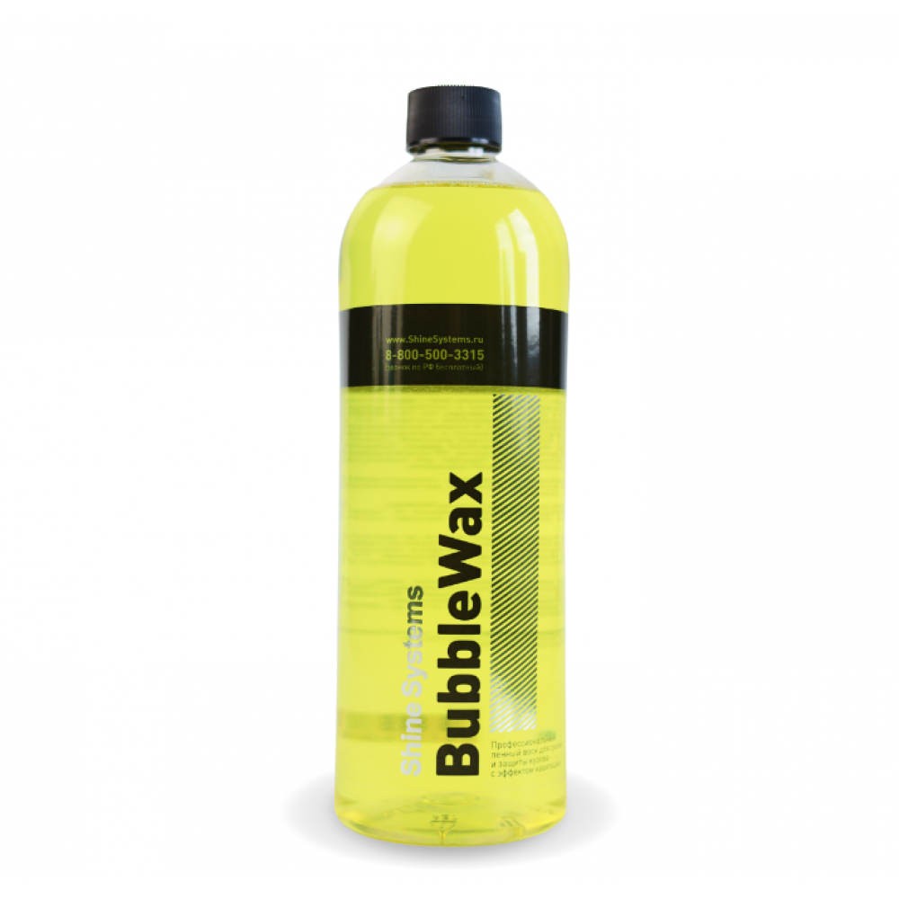 BubbleWax Пенный воск для сушки и защиты кузова с эффектом кавитации Shine Systems, картинка 1