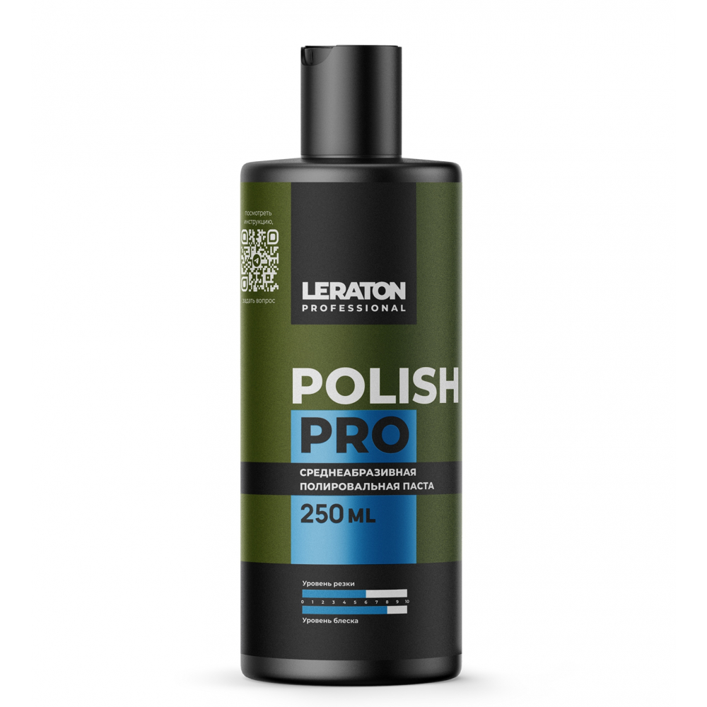 POLISH PRO Среднеабразивная полировальная паста LERATON, картинка 1