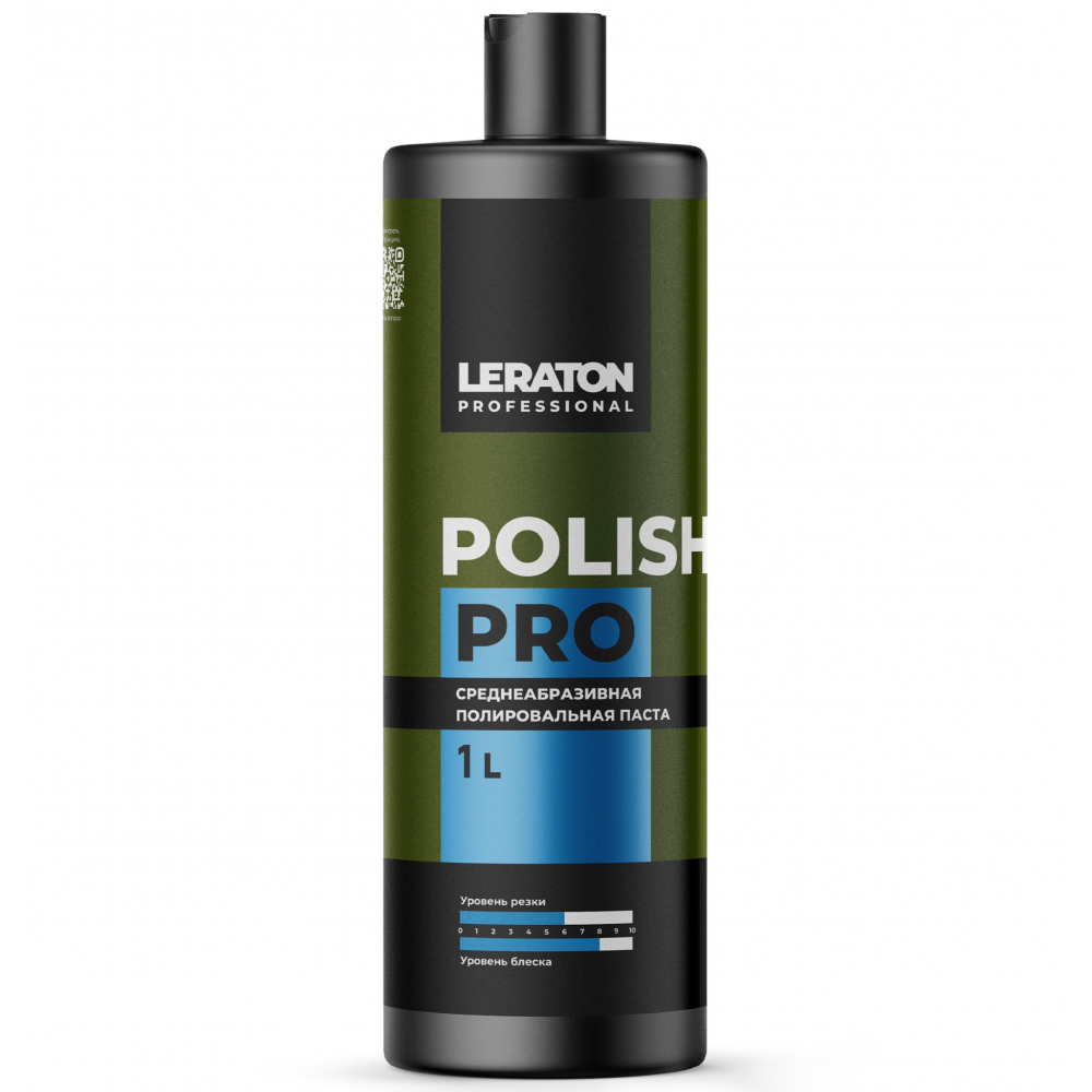 POLISH PRO Среднеабразивная полировальная паста LERATON, картинка 1