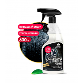 Black brilliance Полироль для шин GRASS, 600мл, миниатюра 