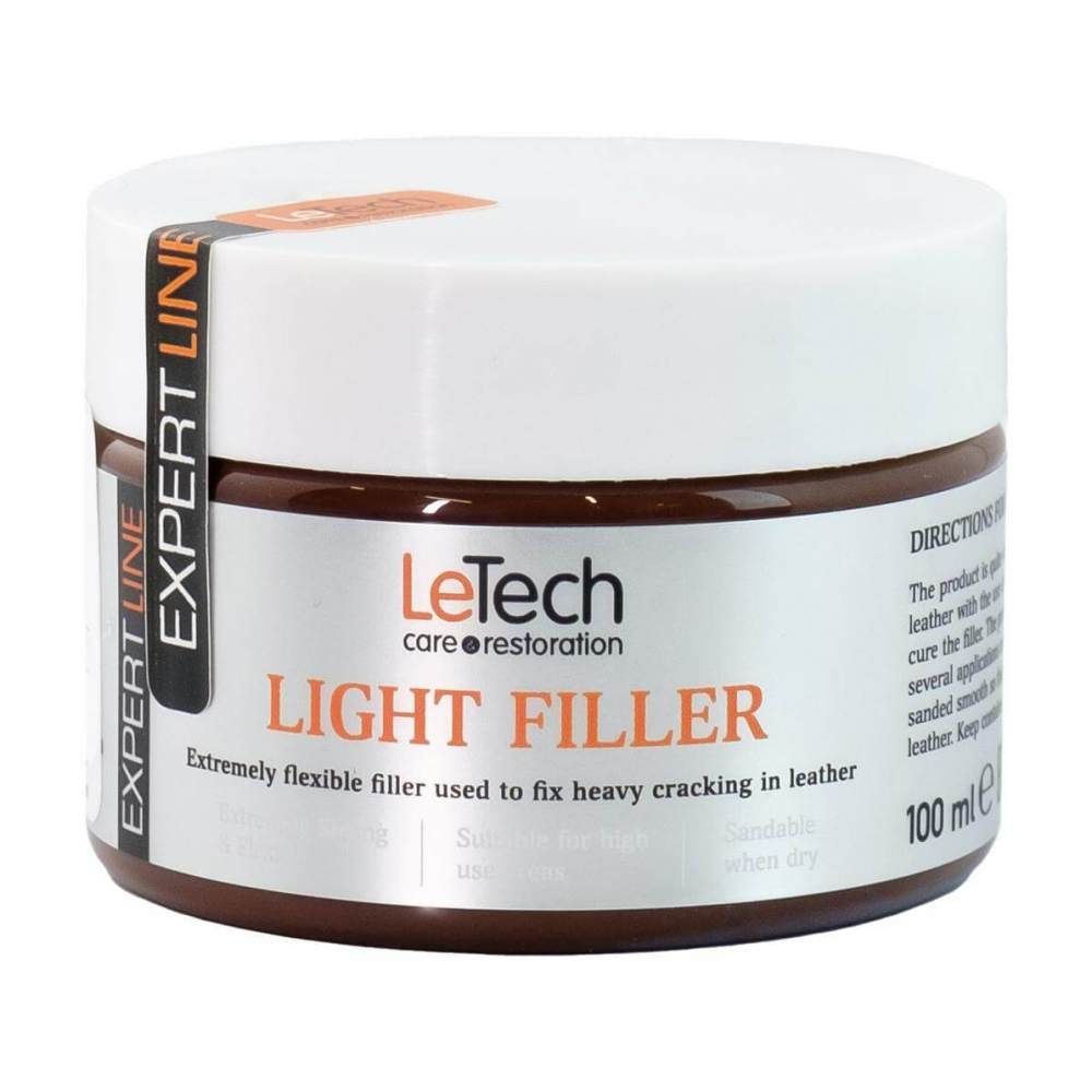 Leather Light Filler Жидкая коричневая кожа для ремонта LeTech, картинка 1