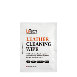 Leather Cleaning Wipe Влажная салфетка для чистки кожи LeTech, миниатюра 