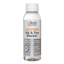 Leather Ink & Dye Blocker Блокиратор жира и чернил LeTech, 100мл, миниатюра 