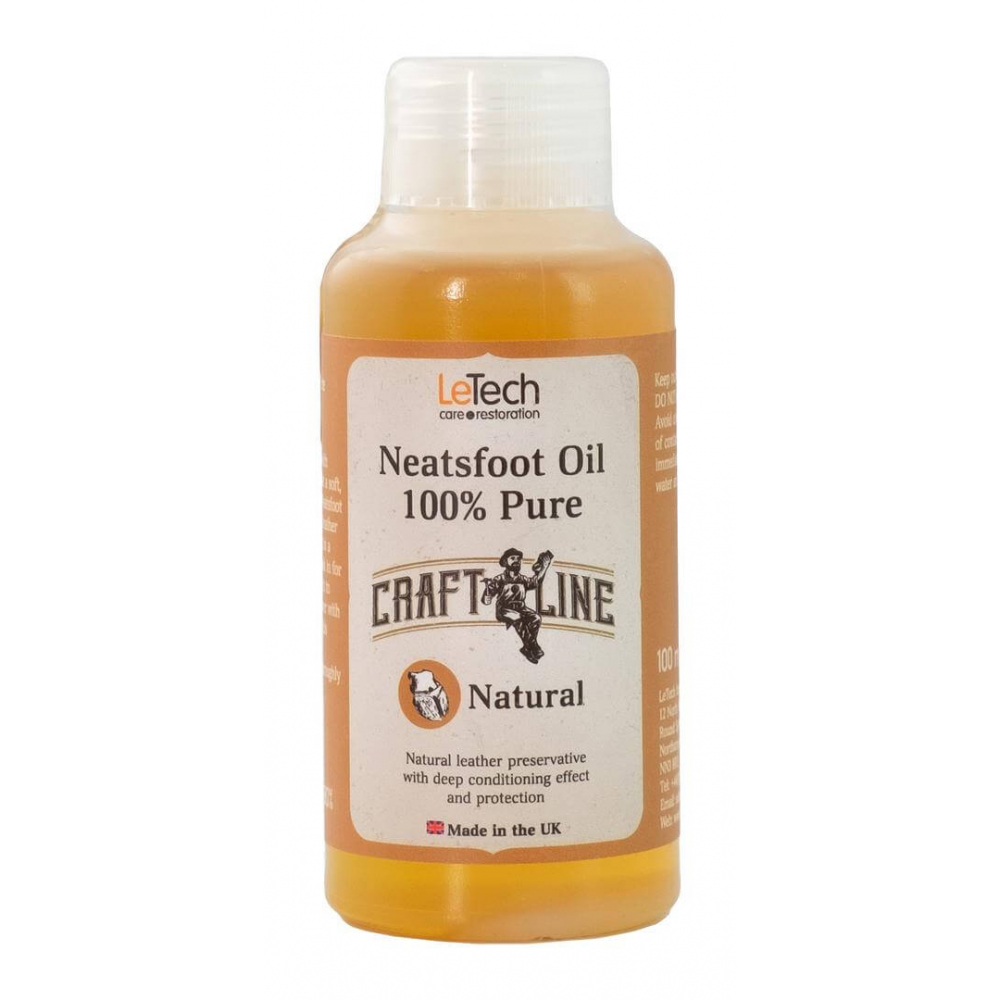 Neatsfoot Oil Natural 100% Pure Neutral Костное масло натуральное LeTech, картинка 1
