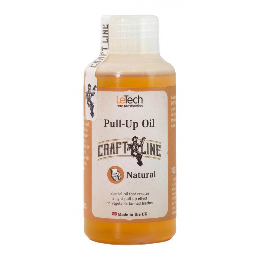 Pull Up Oil Масло для кожаных изделий с натуральным ароматом Пулл-Ап LeTech, картинка 1