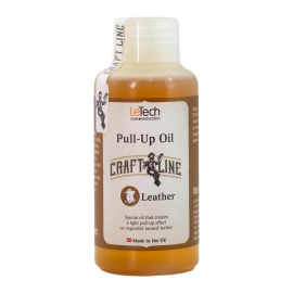 Pull Up Oil Leather Масло для кожаных изделий Пулл-Ап с ароматом натуральной кожи LeTech, 100мл, миниатюра Pull Up Oil Leather Масло для кожаных изделий Пулл-Ап с ароматом натуральной кожи LeTech, 100мл, миниатюра