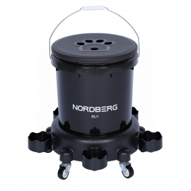 Ведро для мойки на колесах NORDBERG, миниатюра 