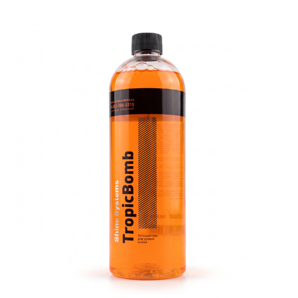 Tropic Bomb Shampoo Автошампунь для ручной мойки Shine Systems, картинка 1
